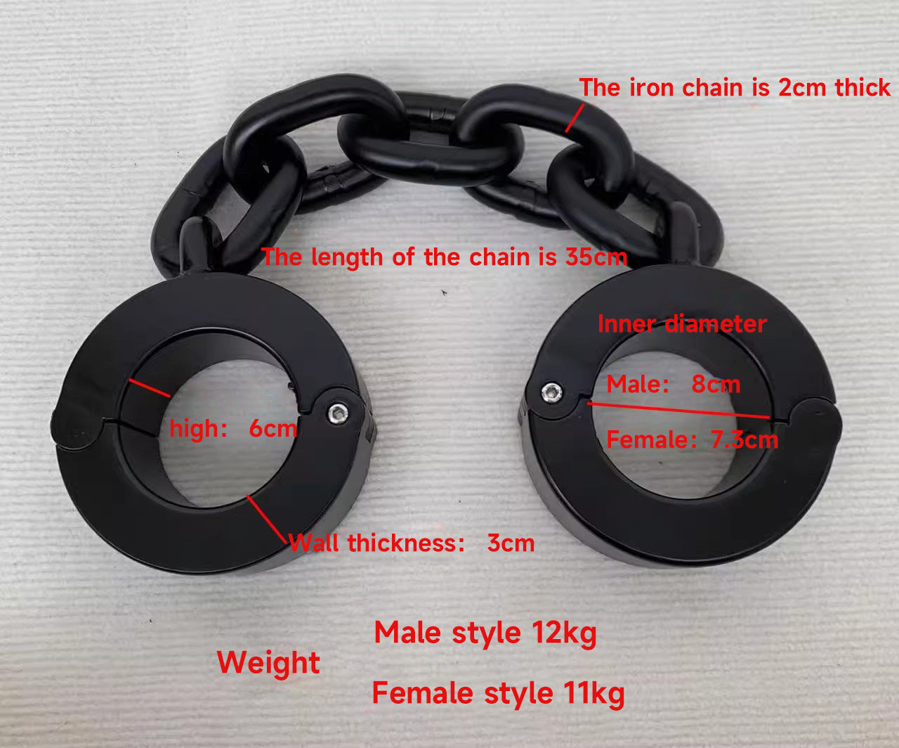 Heavy Shackles Series for Men and Women 杨子仪-t-equipment