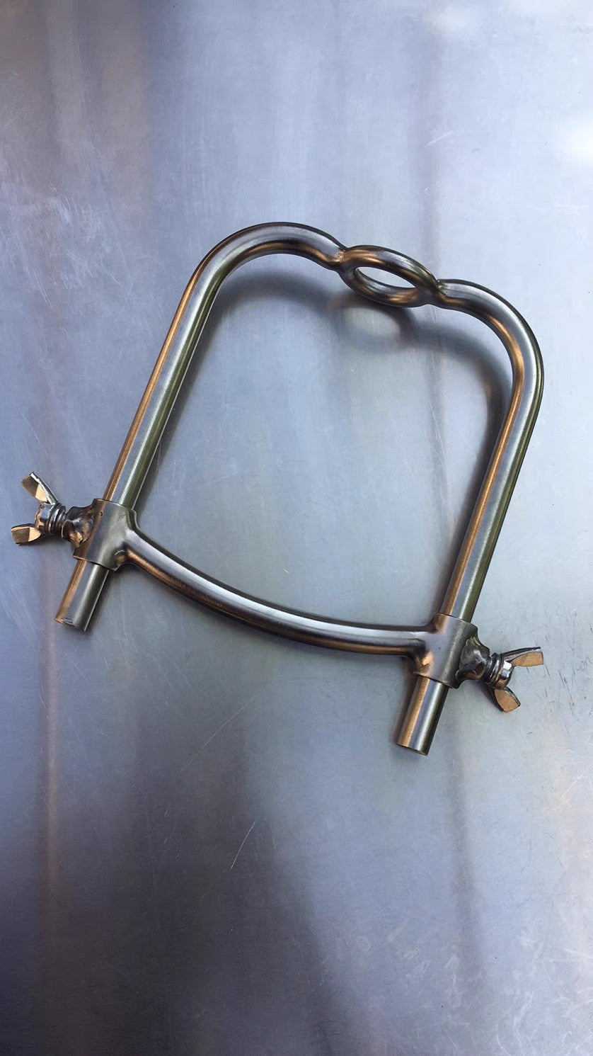 SM stainless steel gag ball gag forced mouth opening artifact training slave sex toys 杨子仪-t-equipment