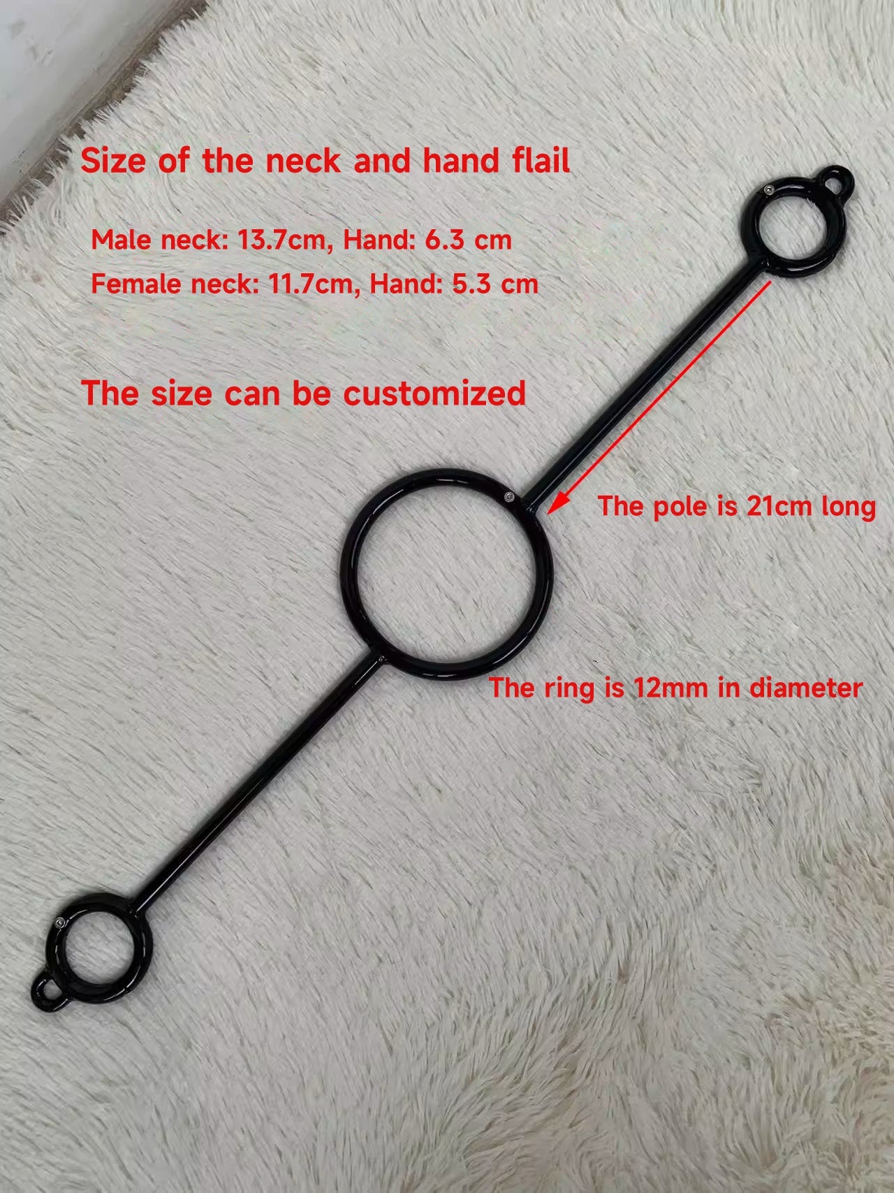 SM neck hand and foot shackle leg and foot iron restraint set adult toys flirting passion tools tools nipple clamps 杨子仪-t-equipment