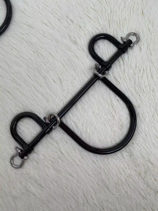 SM neck hand and foot shackle leg and foot iron restraint set adult toys flirting passion tools tools nipple clamps 杨子仪-t-equipment
