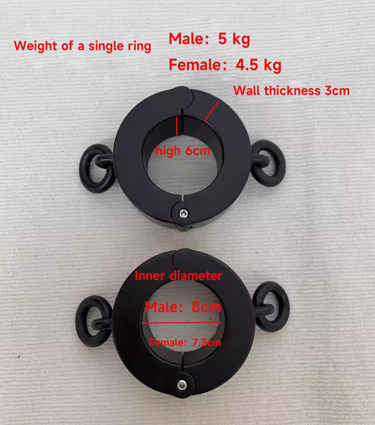 Heavy Shackles Series for Men and Women 杨子仪-t-equipment