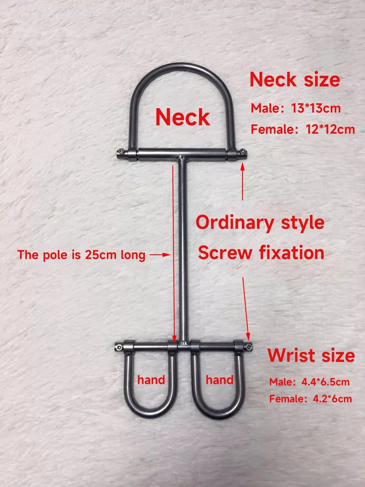 Spider series hand and neck shackles, death shackles, collars, leg shackles, metal restraints, self-binding artifacts, SM alternative sexual torture devices 杨子仪-t-equipment