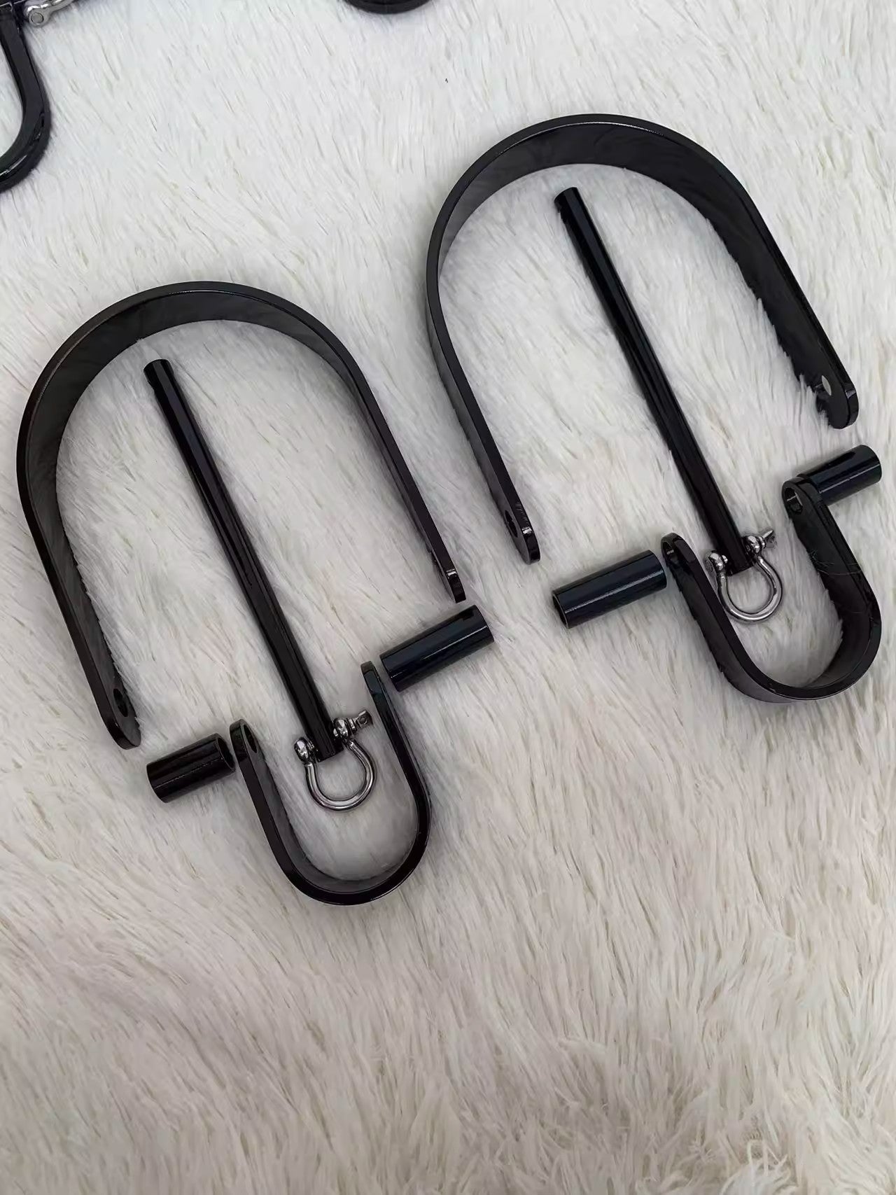 SM neck hand and foot shackle leg and foot iron restraint set adult toys flirting passion tools tools nipple clamps 杨子仪-t-equipment