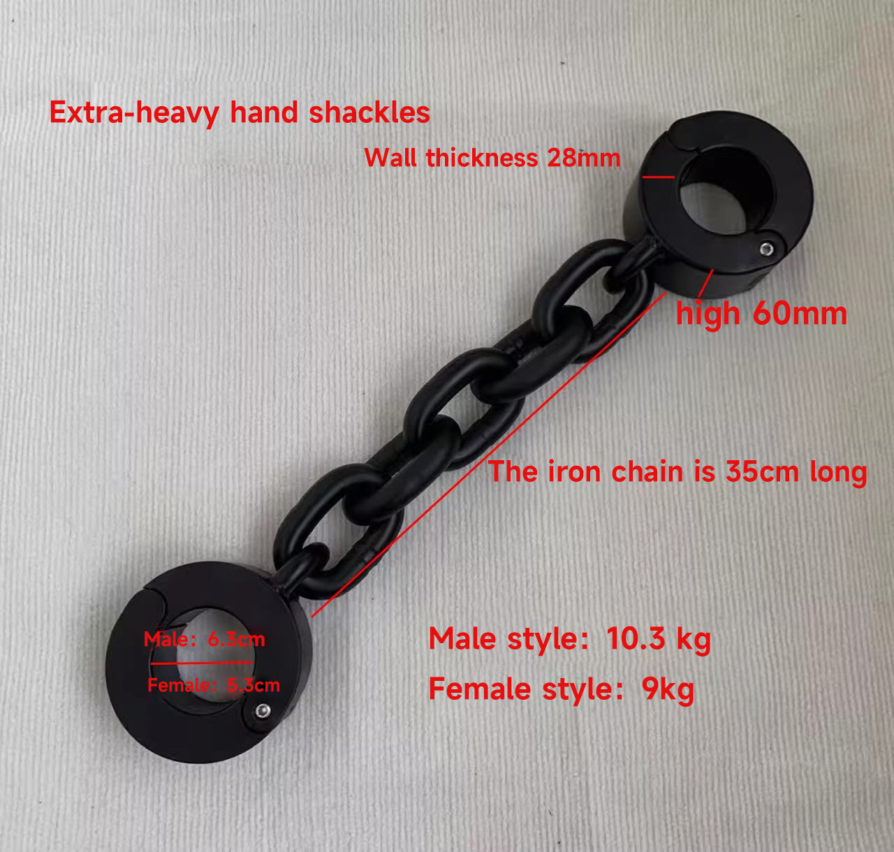 Heavy Shackles Series for Men and Women 杨子仪-t-equipment