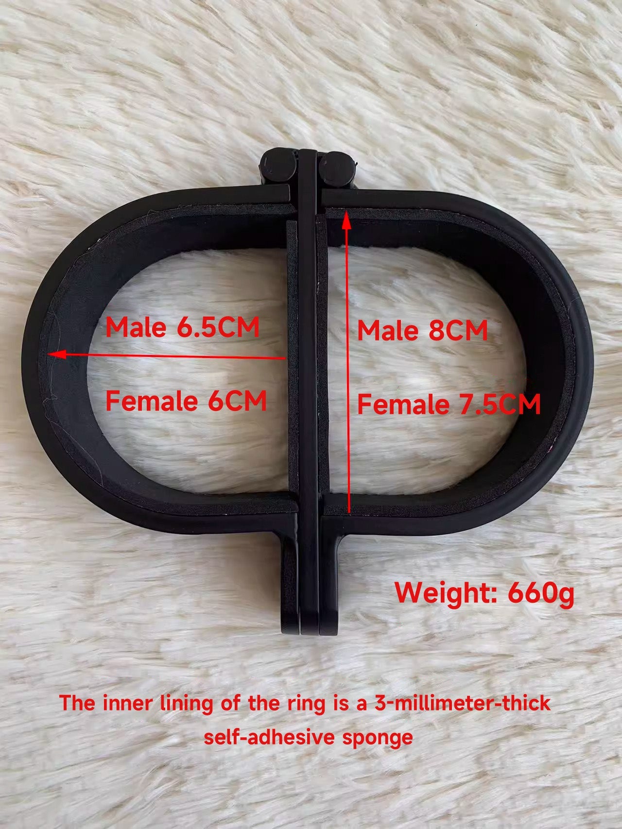 SM neck hand one word shackle self-binding hanging time lock props original tool adult alternative toy 杨子仪-t-equipment