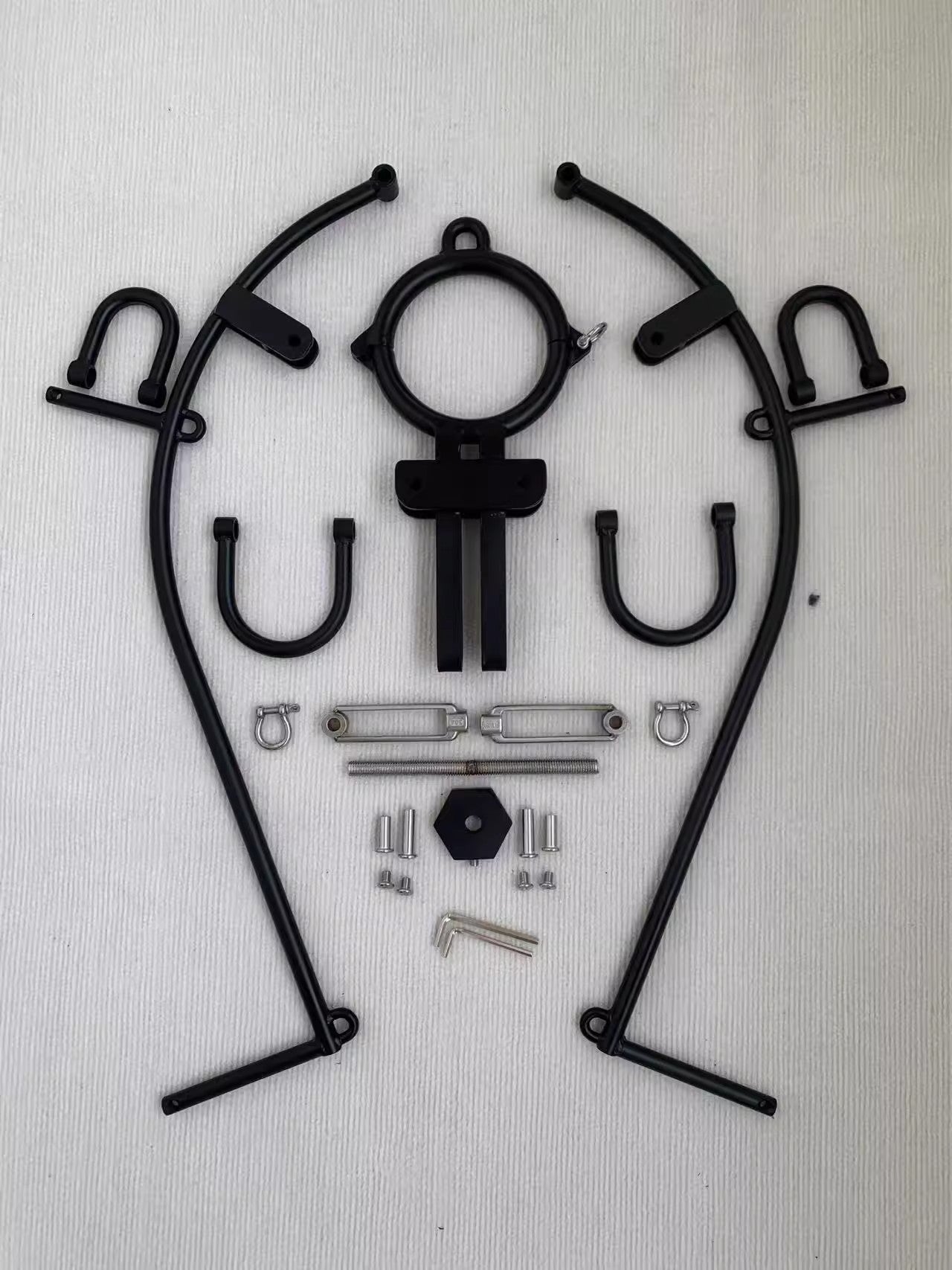 C works adjustable M split leg opener with self-binding padlock 杨子仪-t-equipment