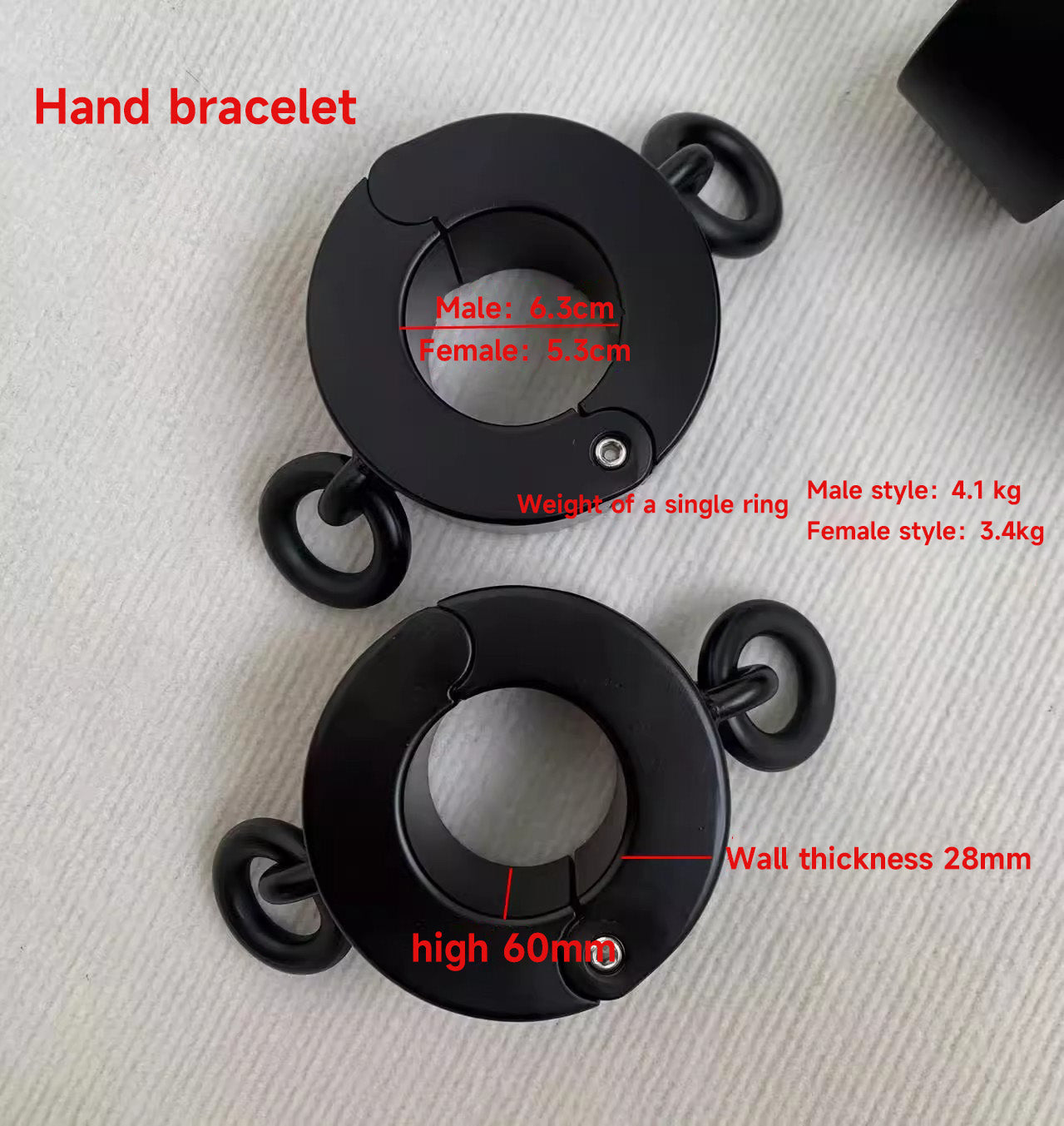 Heavy Shackles Series for Men and Women 杨子仪-t-equipment