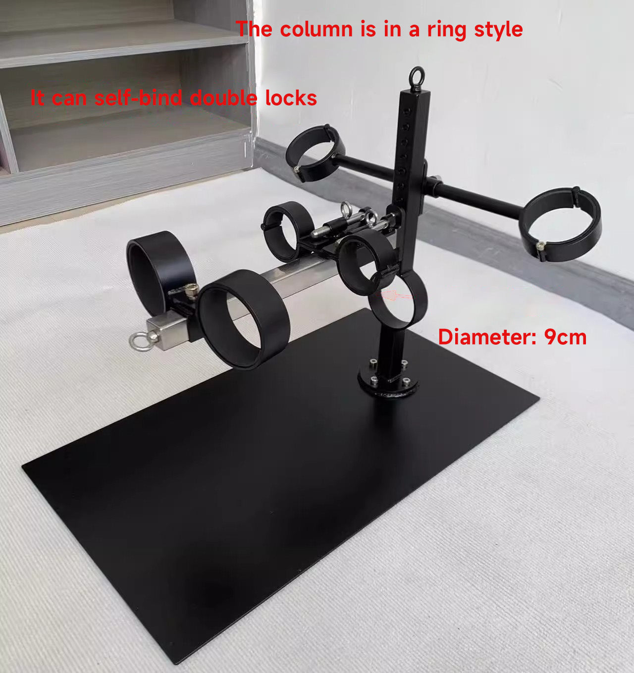 Extreme Horse Restraint Frame with Self-Tied Padlock by Lao C 杨子仪-t-equipment