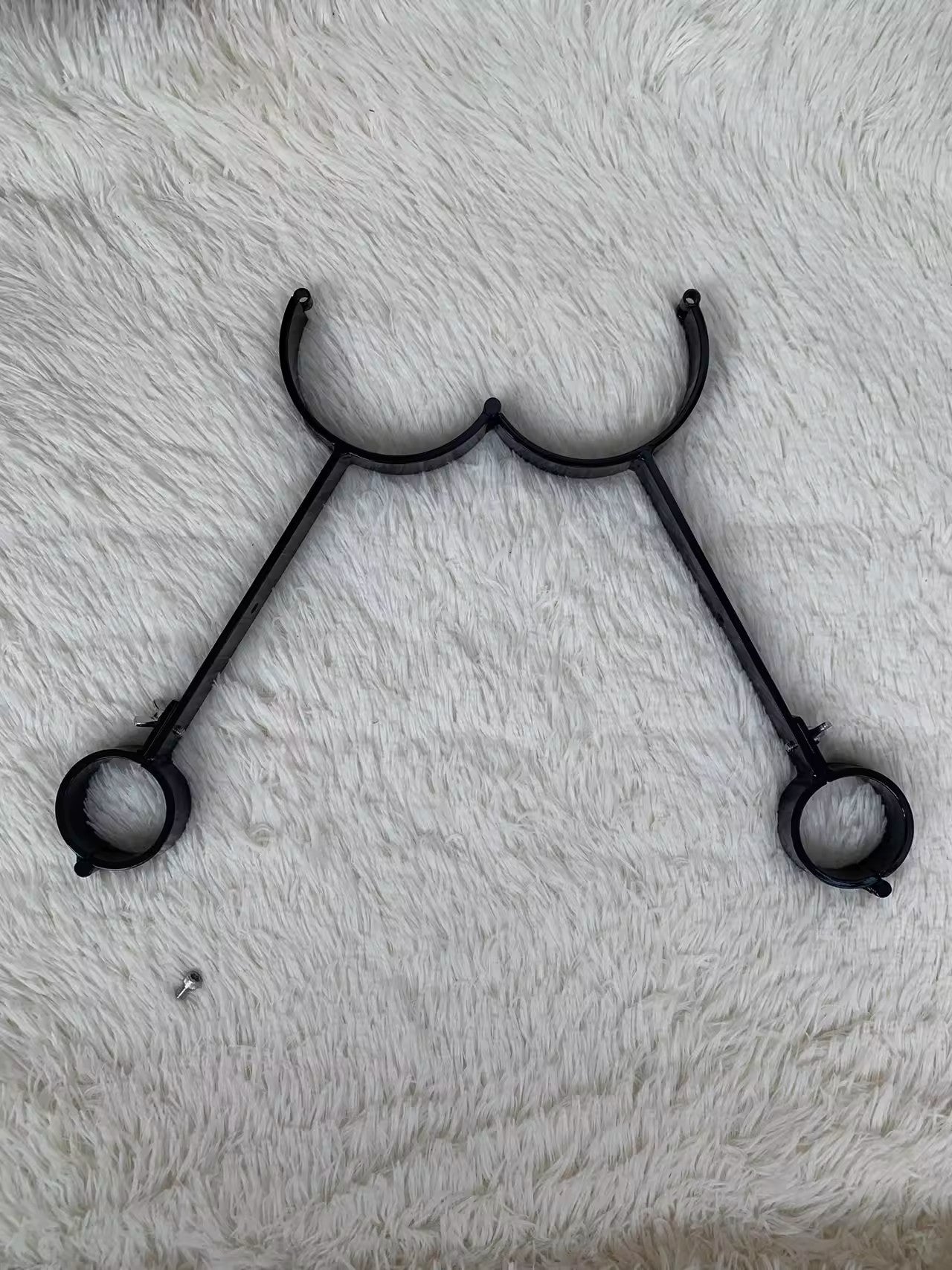 SM neck hand one word shackle self-binding hanging time lock props original tool adult alternative toy 杨子仪-t-equipment