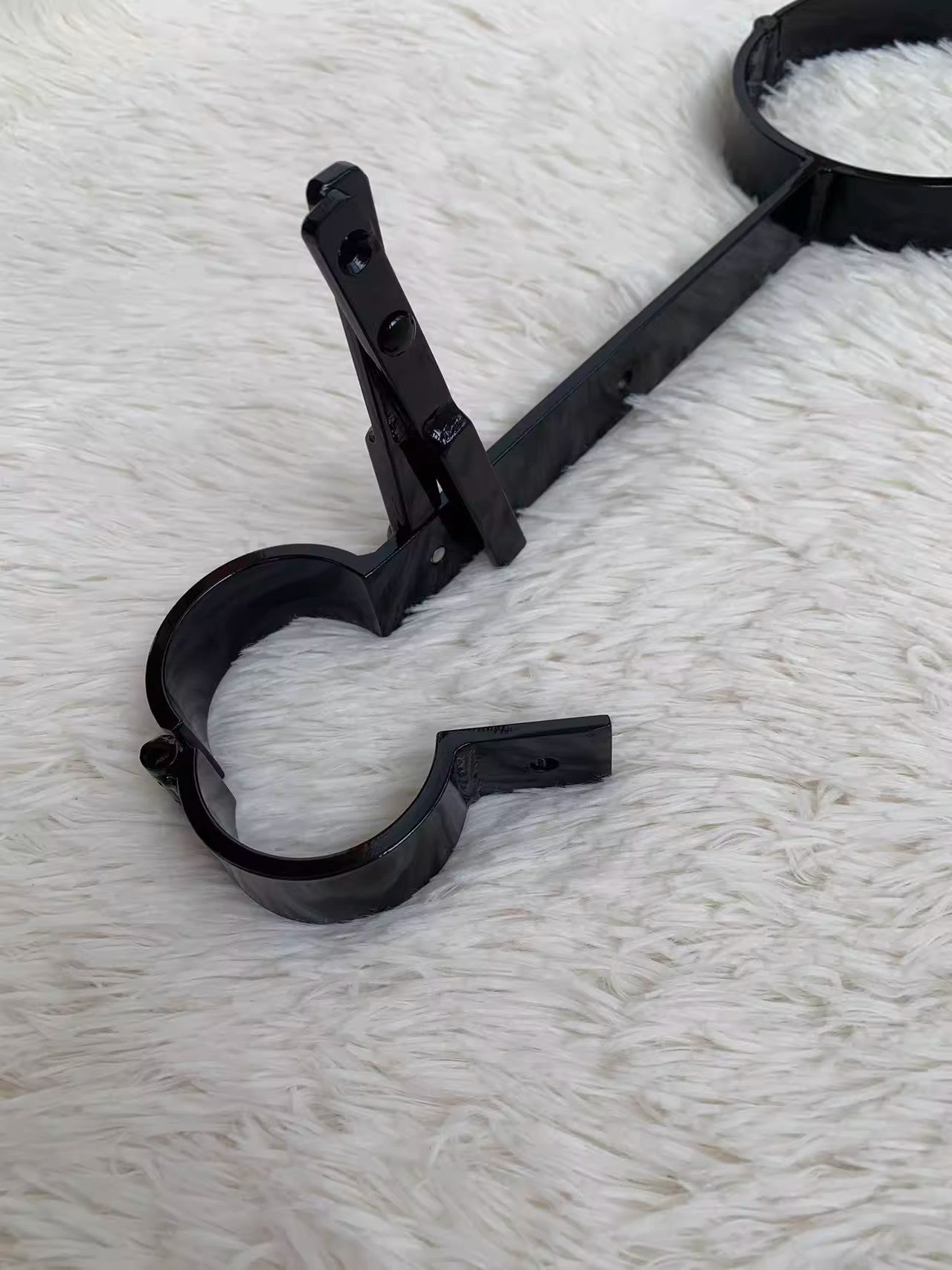 SM neck hand one word shackle self-binding hanging time lock props original tool adult alternative toy 杨子仪-t-equipment