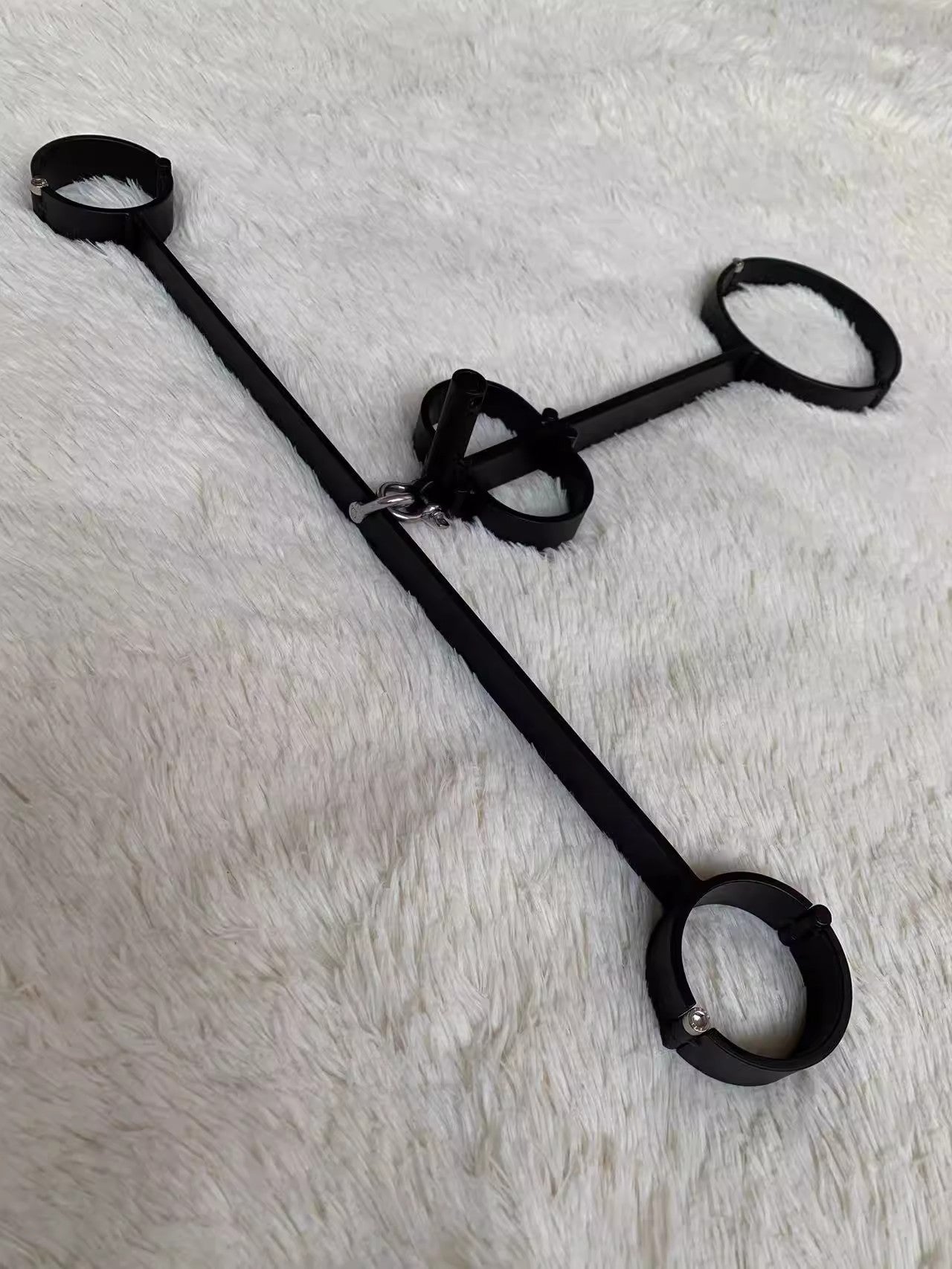 SM neck hand one word shackle self-binding hanging time lock props original tool adult alternative toy 杨子仪-t-equipment